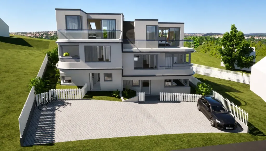 Zwischen Wienerwald und Skyline- Traumgrundstück mit Baugenehmigung - Ansicht 3
