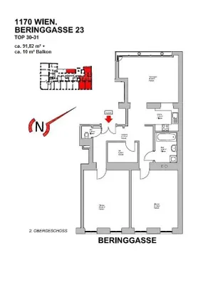 3-Zimmer-Wohnung kaufen in Wien – 91,82 m², € 289.000 – Bild 18 von 19