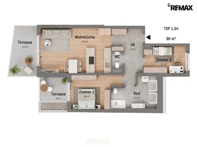 3-Zimmer-Wohnung kaufen in Wien – 90,3 m², € 669.900 – Bild 13 von 13