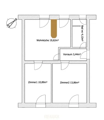 3-Zimmer-Wohnung kaufen in Bruck-Mürzzuschlag – 52 m², € 55.000 – Bild 17 von 17