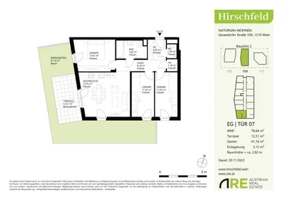 4-Zimmer-Wohnung mieten in Wien – 78,64 m², € 1.499 – Bild 19 von 19