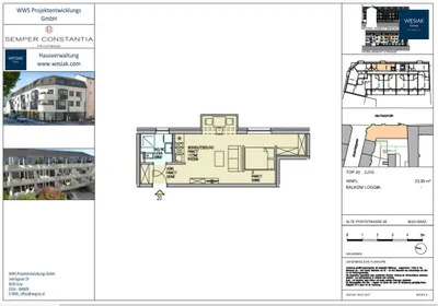 1-Zimmer-Wohnung mieten in Graz – 34 m², € 553 – Bild 13 von 13