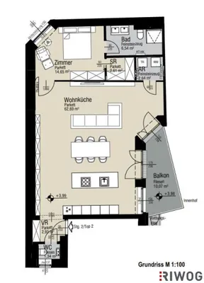 3-Zimmer-Wohnung kaufen in Wien – 93,4 m², € 890.000 – Bild 18 von 20