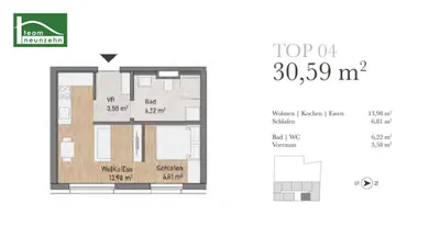 Immobilie kaufen in Graz – 30,59 m², € 154.174 – Bild 8 von 8
