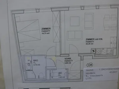 2-Zimmer-Wohnung mieten in Wien – 45 m², € 1.195 – Bild 13 von 13