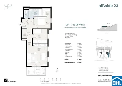 Immobilie kaufen in Wien – 76,79 m², € 449.500 – Bild 11 von 11