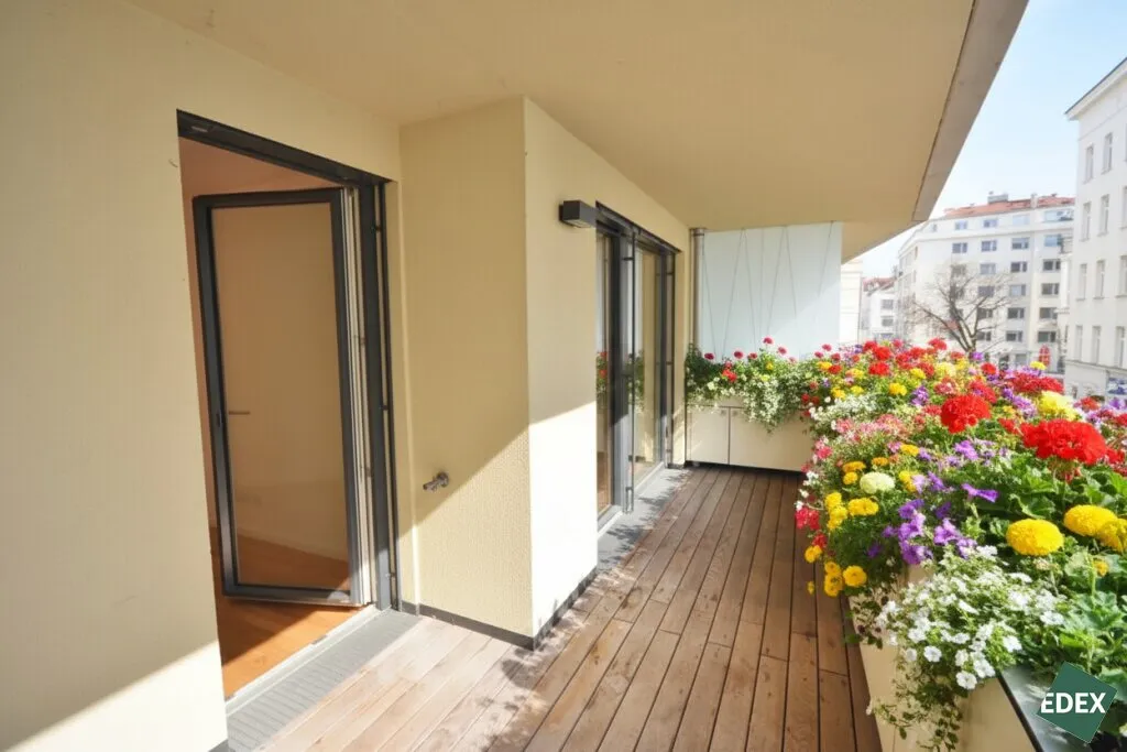 Moderne und großzügige 2-Zimmer-Wohnung mit Loggia in Augartennähe, Wien