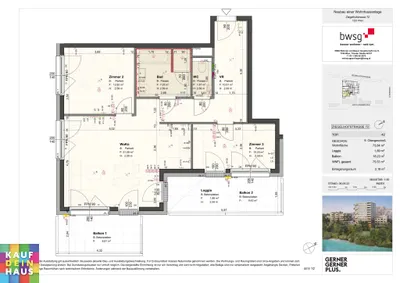 3-Zimmer-Wohnung kaufen in Wien – 73,64 m², € 499.000 – Bild 12 von 20