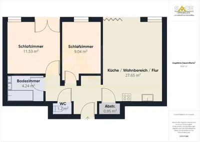 3-Zimmer-Wohnung kaufen in Zell am See – 54,7 m², € 208.000 – Bild 7 von 7