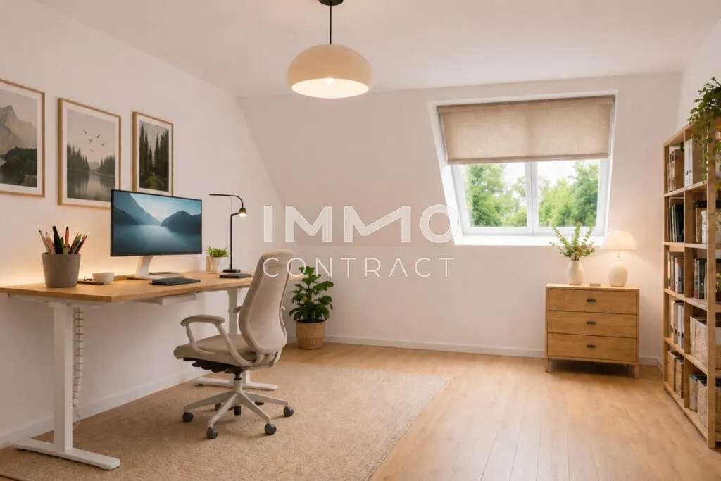 Moderne 3-Zimmer-Dachgeschosswohnung mit Südwest-Balkon - Ansicht 2
