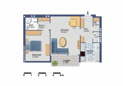 2-Zimmer-Wohnung kaufen in Wien – 57 m², € 228.000 – Bild 20 von 20