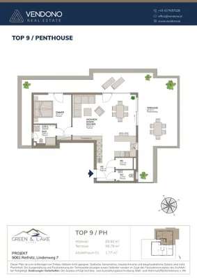 2-Zimmer-Wohnung kaufen in Klagenfurt Land – 69,92 m², € 656.000 – Bild 14 von 14