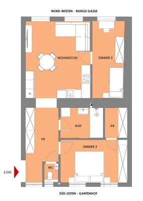 3-Zimmer-Wohnung kaufen in Wien – 60 m², € 399.000 – Bild 13 von 13