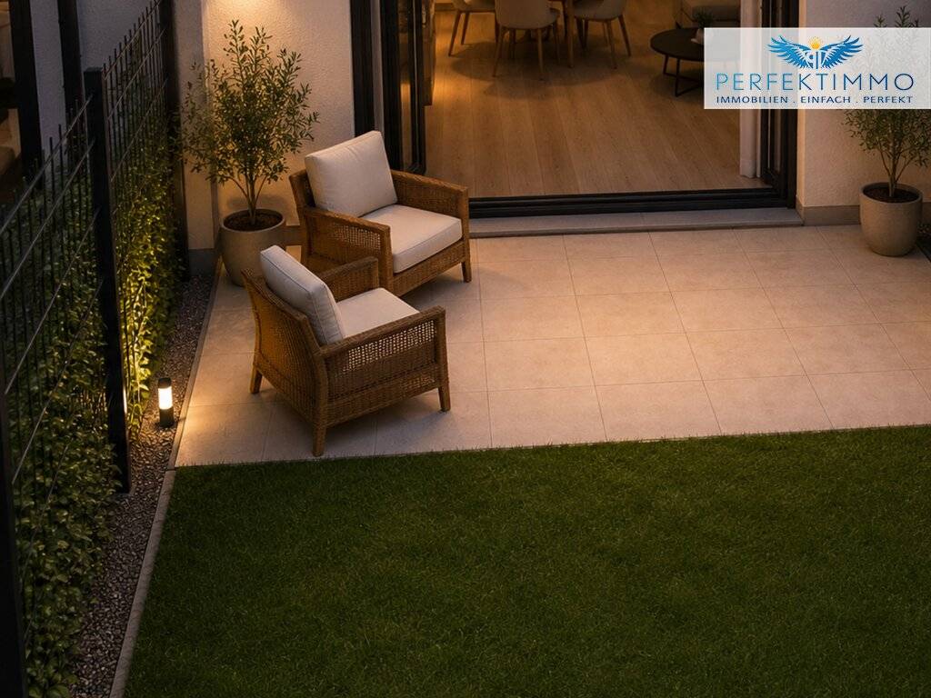 Attraktive Kapitalanlage - 2-Zimmer-Neubauwohnung mit Terrasse und Garten - Ansicht 3