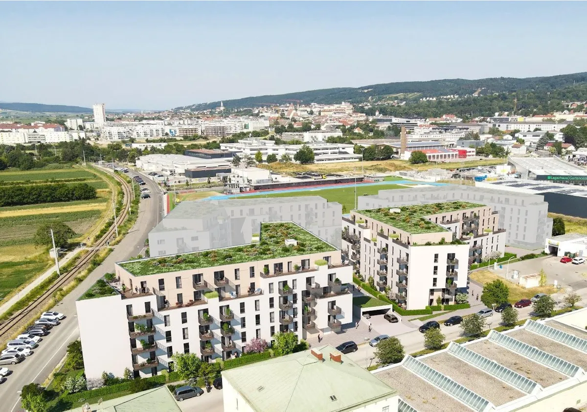 ZIELGERADE Eisenstadt Tür 78 - Neubau Erstbezug, Dachgeschoss mit Südseite, provisonsfrei - Ansicht 2