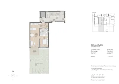 2-Zimmer-Wohnung kaufen in Vöcklabruck – 51,25 m², € 355.210 – Bild 3 von 3