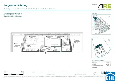 Immobilie kaufen in Mödling – 44,92 m², € 311.500 – Bild 8 von 8