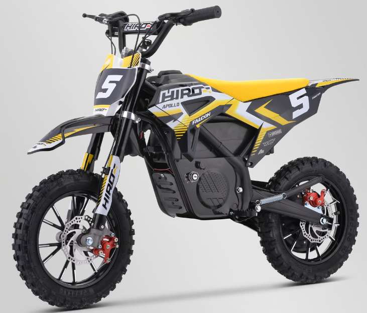 Apollo Kinder Motocross Dirtbike Hiro Falcon 550W 24V / Apollo Dirtbike 1300W 48V 14/12 Zoll Lithium Motocross