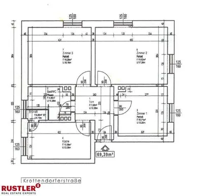 3-Zimmer-Wohnung kaufen in Graz – 70,81 m², € 220.000 – Bild 9 von 10