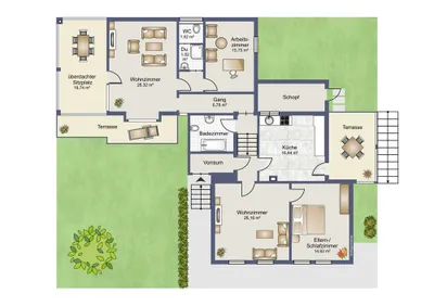 7-Zimmer-Haus kaufen in Feldkirch – 148 m², € 789.000 – Bild 2 von 10