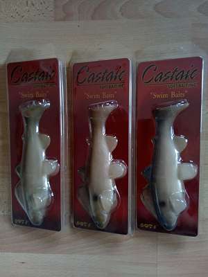 Castaic Baby Jerky J Swim 3,5 inch -Flashfarben, Castaic, Köder