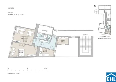 2-Zimmer-Wohnung kaufen in Wien – 67,75 m², € 529.000 – Bild 37 von 37