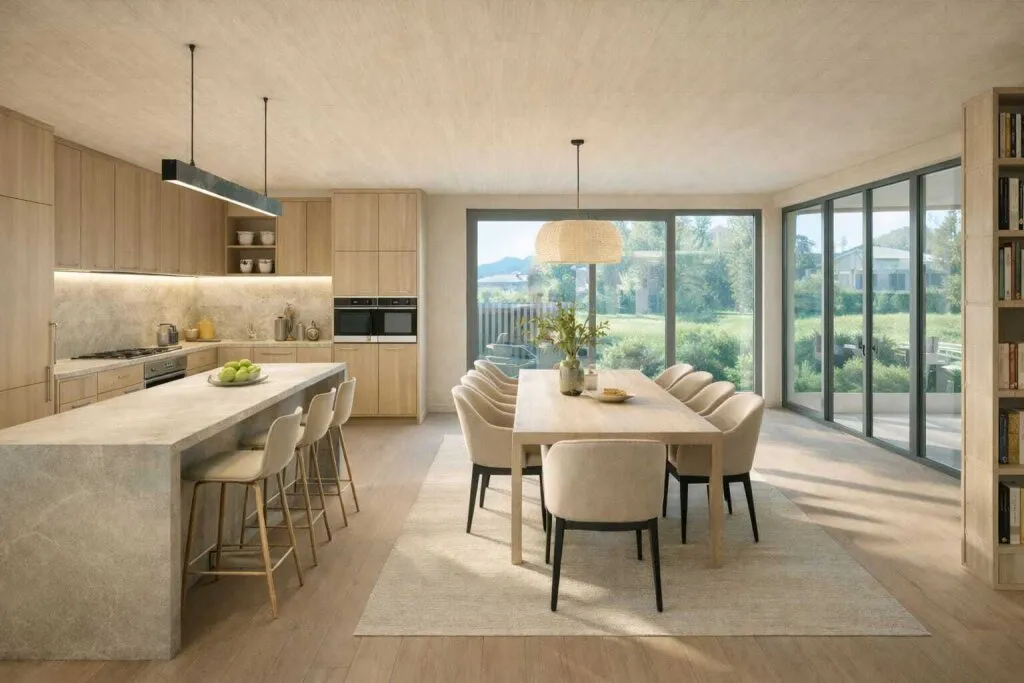 Wohnen mit Lebensqualität in Pinsdorf - Barrierefreie 3-Zimmer-Gartenwohnung mit Terrasse, Carport und Eigengarten - Ansicht 3