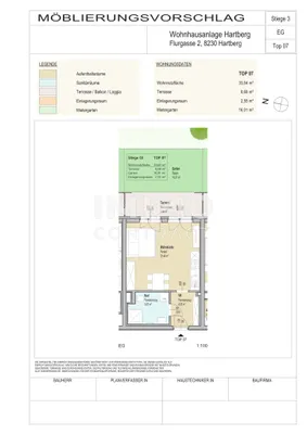 1-Zimmer-Wohnung mieten in Hartberg-Fürstenfeld – 33,64 m², € 500 – Bild 12 von 12