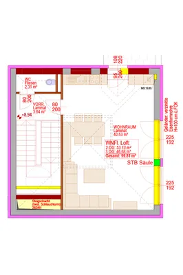 Wohnung mieten in Waidhofen an der Thaya – 110,79 m², € 1.057 – Bild 6 von 8