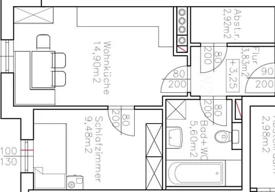 2-Zimmer-Wohnung mieten in Kirchdorf an der Krems – 37 m², € 505 – Bild 7 von 7