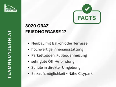 2-Zimmer-Wohnung mieten in Graz – 47,06 m², € 675 – Bild 13 von 22