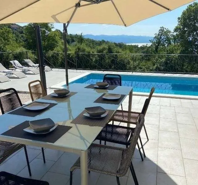 Moderne Villa mit Meerblick in Opatija, Kvarner Bucht - Ansicht 3