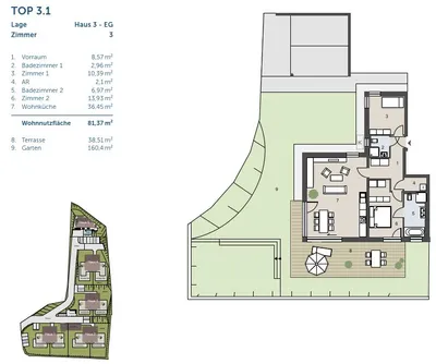 3-Zimmer-Wohnung kaufen in Vöcklabruck – 81,37 m², € 791.667 – Bild 14 von 14
