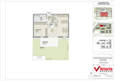 2-Zimmer-Wohnung mieten in Salzburg-Umgebung – 53,59 m², € 1.248 – Bild 3 von 6