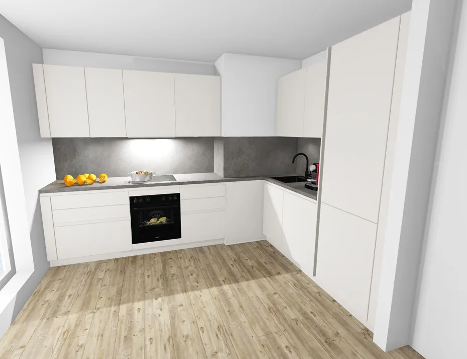 Top moderne 44m² Single-/ Pärchenwohnung mit 19m² Terrasse, Village im Dritten, Parkblick - Ansicht 3