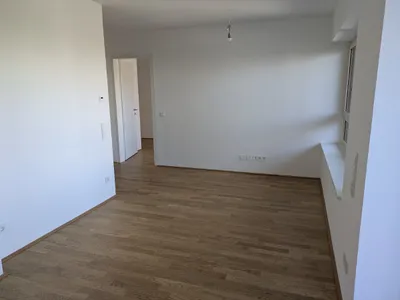 Top moderne 44m² Single-/ Pärchenwohnung mit 19m² Terrasse, Village im Dritten, Parkblick – Bild 3