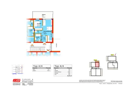 2-Zimmer-Wohnung kaufen in Ried im Innkreis – 41,57 m², € 218.000 – Bild 6 von 6