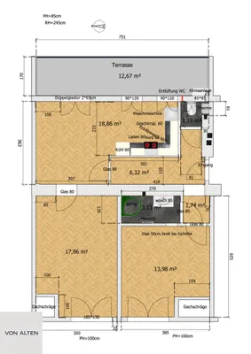 3-Zimmer-Wohnung kaufen in Wien – 63 m², € 398.000 – Bild 8 von 8