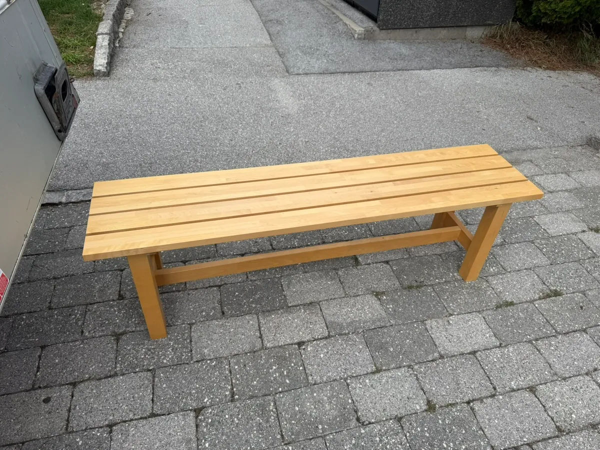 2x Gartenbank aus Holz - gebraucht, € 60,- (5500 Bischofshofen)