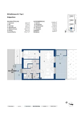 4-Zimmer-Haus mieten in Wiener Neustadt Land – 93,27 m², € 934 – Bild 2 von 2