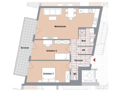 3-Zimmer-Wohnung kaufen in Wien – 71 m², € 426.000 – Bild 4 von 4