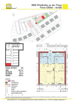 2-Zimmer-Wohnung mieten in Waidhofen an der Thaya – 60,12 m², € 758 – Bild 9 von 13