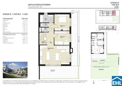 4-Zimmer-Wohnung mieten in Mödling – 103,45 m², € 1.796 – Bild 5 von 5