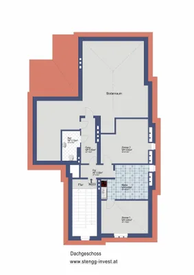 13-Zimmer-Gewerbeimmobilie kaufen in Leoben – 486 m², € 299.000 – Bild 13 von 14