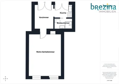 1-Zimmer-Wohnung kaufen in Wien – 32,15 m², € 136.000 – Bild 13 von 14