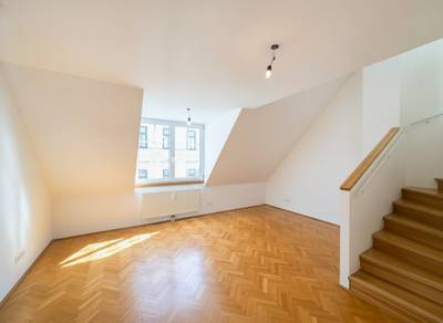 Helle 3-Zimmer-Maisonette-Wohnung mit Balkon in 1050 Wien! – Bild 2