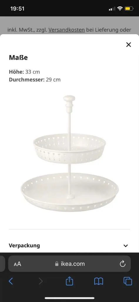 Ikea Etagere weiß, € 10,- (3100 St. Pölten)