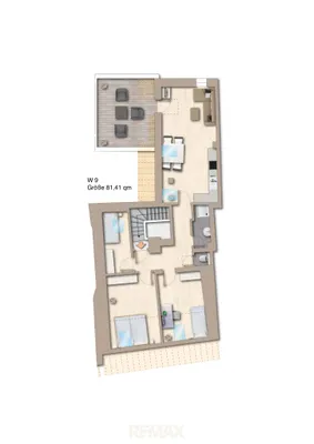 4-Zimmer-Wohnung kaufen in Wels – 81,41 m², € 234.500 – Bild 11 von 11