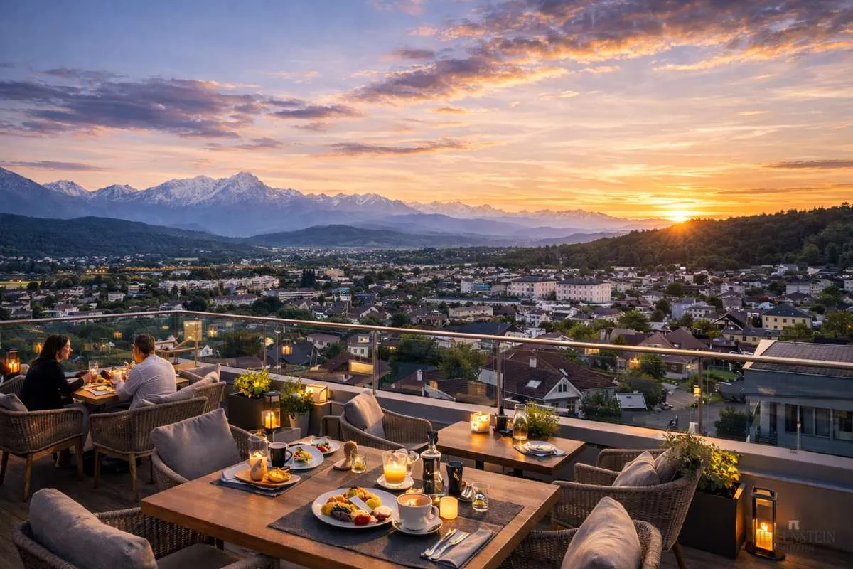 Velden Premiere - Rooftop Restaurant & Bar über den Dächern von Velden zu verpachten - Ansicht 3