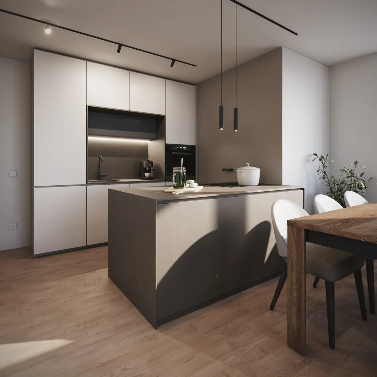 Hochwertige 3-Zimmer Neubau-Gartenwohnung EW01 – pohled 2